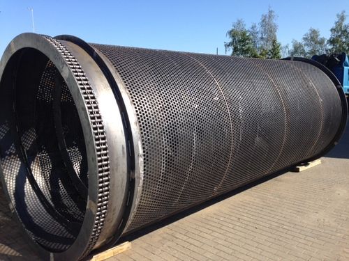 Doppstadt SM518 Profi replacement screen trommel drum made to order 10-120mm (6mm)